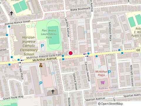 Location of C G Plumbing & Heating Ltd at 360 Lacasse Ave, Vanier