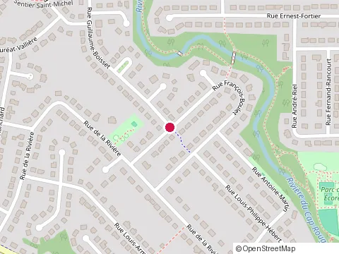 Location of Moisan Construction at 1582 Rue Guillaume Bresse, Québec