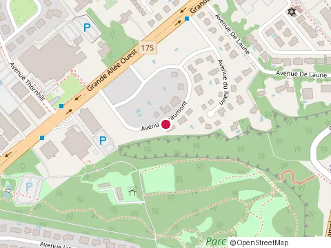 Location of Moisan Gilles Comptable Agréé at 1005 avenue Chaumont, Québec