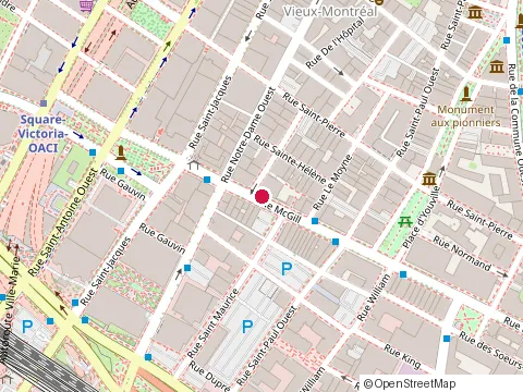 Location of Molpeceres Valentin at 465 Mcgill St, Montréal