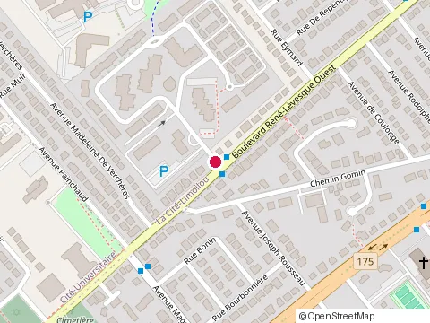 Location of Momeau Sobeco Inc at Gerard-Morisset Qubec Qc 990, Québec