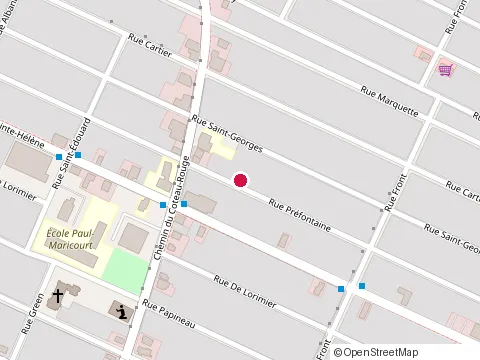 Location of Mon Ami Express at 120 place Charles-le Moyne #500, Longueuil