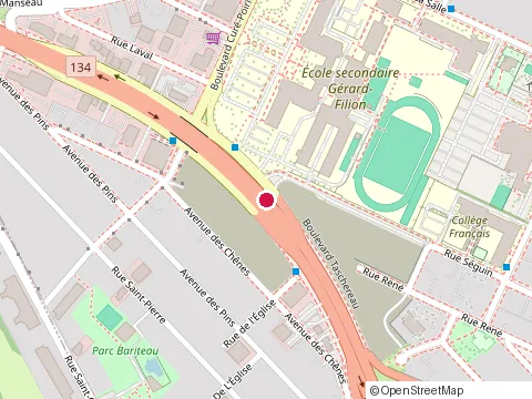 Location of Mon Ami Pierrot at 2019 boulevard Taschereau, Longueuil