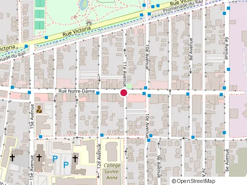 Location of Mon Canadian Stock - Lachine at 1025 Rue Notre Dame, Montréal