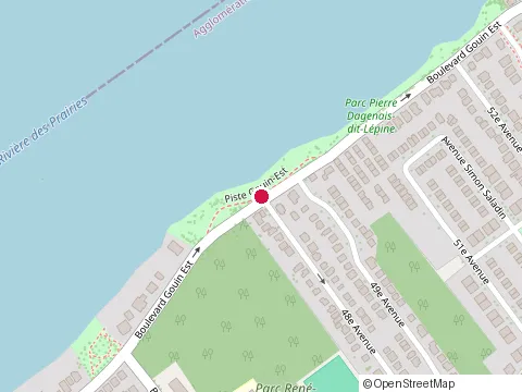 Location of Mon Petit Rayon du Soleil at 12750 48E Avenue, Montréal