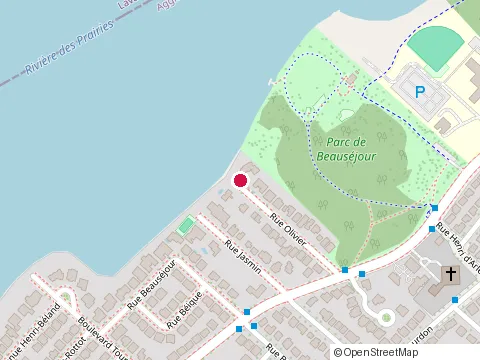 Location of Mon Studio .Art at 12450 Rue Olivier, Montréal