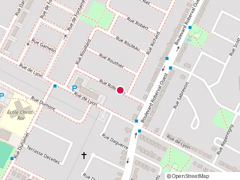 Location of Monique Laroche at 3083 Rue Robitaille, Longueuil