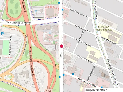 Location of Monmedecin.Ca at Rue Saint-Laurent O Suite 100 - Bureau 201 100, Longueuil