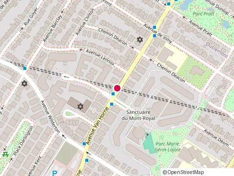 Location of Monsieur Electrique Inc at 2155 avenue Van Horne, Montréal