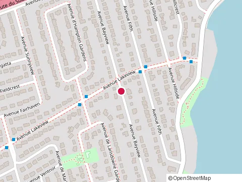 Location of Monsieur Peintpignon at 27 Bayview Ave, Pointe-Claire