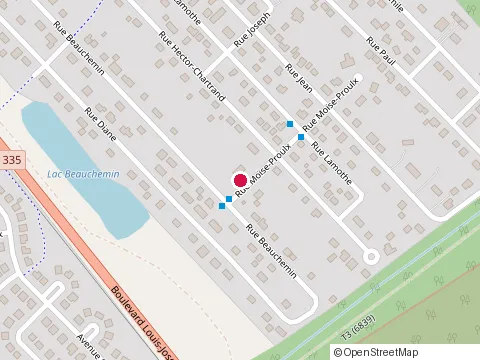 Location of Monsieur Roulotte at 113 Rue St André, Terrebonne