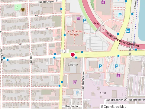 Location of Montclair'S Physiotherapy & Readaptation Centre at 15 Bd Montclair, Gatineau