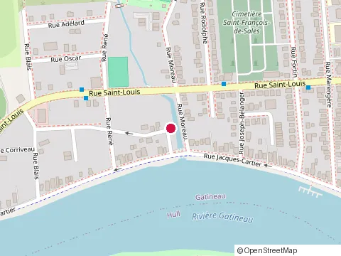 Location of Montessori-Programme Montessori at 16 St François, Gatineau