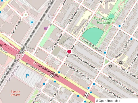 Location of Montreal Birth Coach Doula Service at Avenue Mountain Sights 6520, Montréal