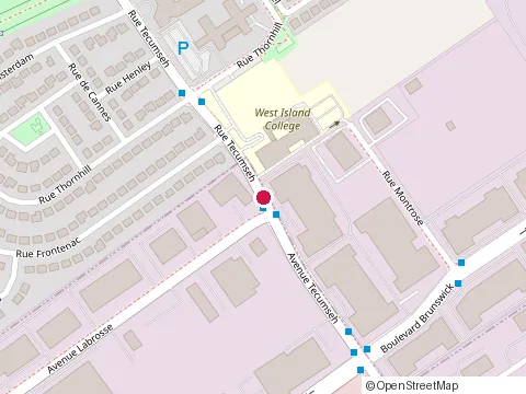 Location of Montreal Confucius School at 851 Rue Tecumseh, Dollard-Des-Ormeaux