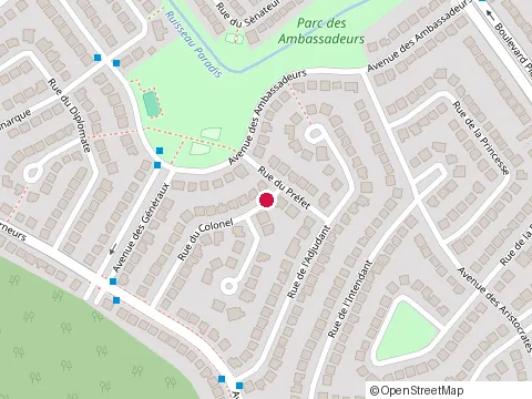 Location of Montreal Nord Ciment at 3196 avenue des Gouverneurs, Laval