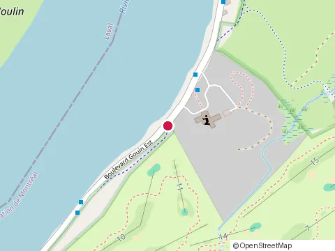Location of Montreal Point-aux-Prairies at 12980 boulevard Gouin E, Montréal