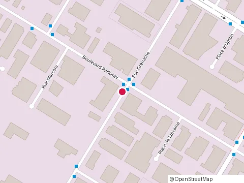 Location of Montreal Tank Wash at Rue Grenache 7887, Montréal