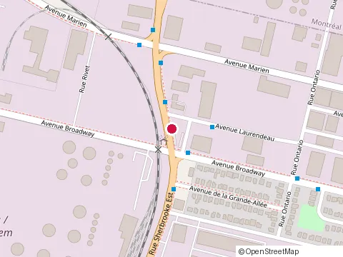 Location of Montréal-Est at 11248 Rue Sherbrooke E, Montréal