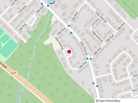 Location of Mordicus Construction at 390 136E Rue, Shawinigan