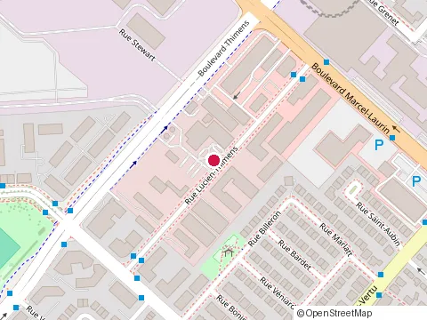 Location of Morin Richard at 1981 Rue Lucien-Thimens, Saint-Laurent