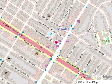 Location of Morlaix Construction Inc at 5115 avenue Trans-Island, Montréal