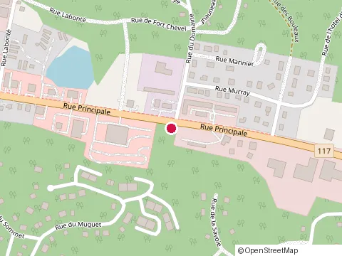 Location of Motel Clair-Mont at 1591 Rue Principale E, Sainte-Agathe-des-Monts