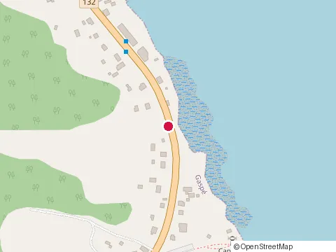 Location of Motel du Haut Phare at 1334 Bd de Cap des Rosiers, Gaspé