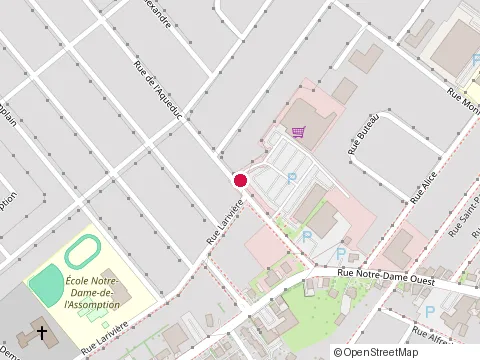 Location of Moteurs Électeriques Victo Inc. at 2 Rue de l'Aqueduc, Victoriaville