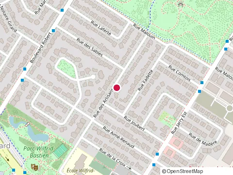 Location of Mottola Luigi at 5860 Rue des Artisans, Saint-Léonard