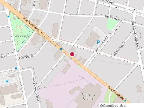 Location of Mountain View 555 at 545 Rue Principale, Granby