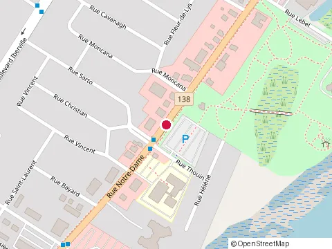 Location of Mouton Noir (le) at 373 Rue Notre-Dame, Repentigny