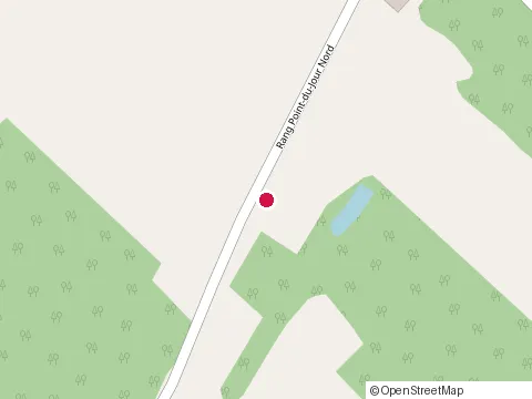 Location of Mp Excavation at 205 Rang Point-du-Jour N, Lavaltrie