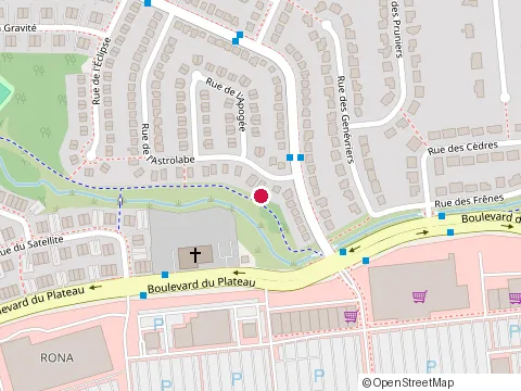 Location of Mpaa Construction at 61 Rue de l'Apogee, Gatineau