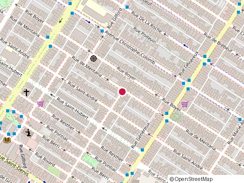 Location of Mpeg Construction at 924 Rue de Bienville, Montréal