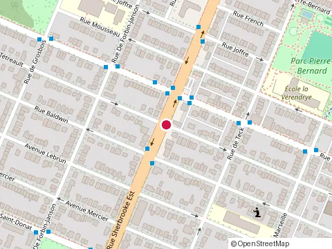 Location of Mr Cajun at 8655 Sherbrooke St E, Montréal