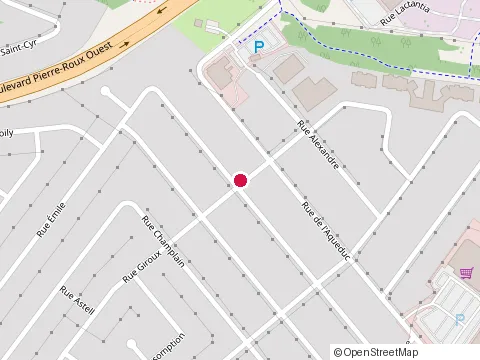 Location of Mt Druide Café at 220 Rue Émile, Victoriaville
