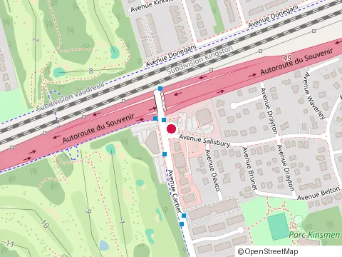 Location of Mttlurgy Physio at 201 Avenue Cartier, Pointe-Claire