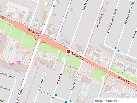 Location of Mudhouse Cafe at 2 Rue Proulx, Saint-Constant