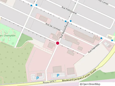 Location of Multi Pavé at 2588 Rue Papineau, Longueuil