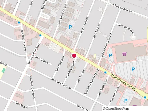 Location of Multi Rénovations Inc at 2406 chemin de Chambly, Longueuil