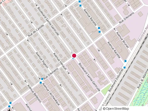 Location of Multi Solteck at 10585 Bd Sainte-Gertrude, Montréal