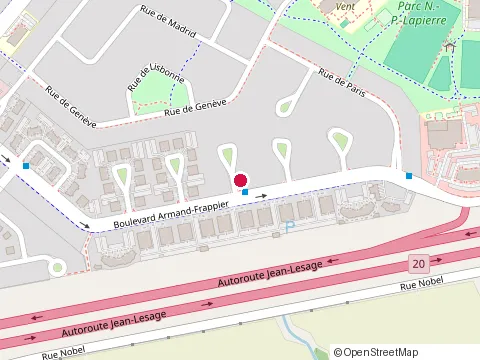 Location of Multi-Clôtures at 2510 de Genève, Sainte-Julie