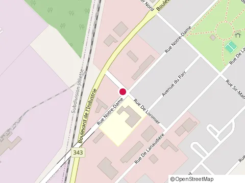 Location of Multi-Maitre Electrique at 1221 Bd Manseau, Joliette