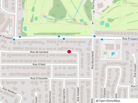 Location of Multi-Mécanique du Bâtiment Inc at 2355 Rue de Genève, Sherbrooke