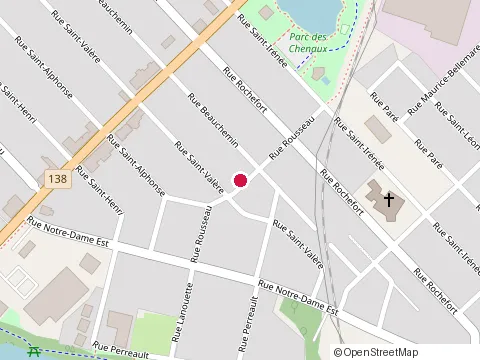 Location of Multi-Services Emp Inc at 22 Rue Rousseau, Trois-Rivières