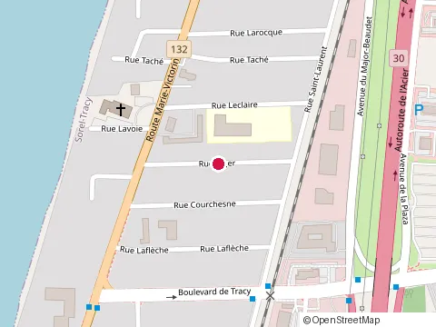 Location of Multi-Services General N.M.G at 3208 Rue Viger, Sorel-Tracy