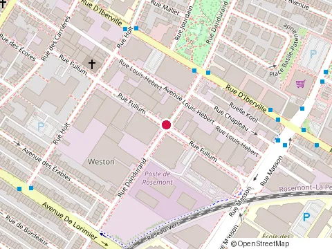 Location of Multi-Services Réno Mat at 5550 Rue Fullum, Montréal