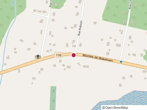 Location of Multifab at 573 Montee de Wakeham, Gaspé
