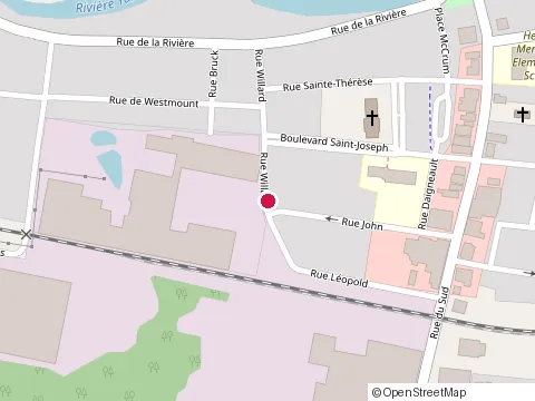 Location of Multiwalls at 43-400 Rue Willard, Cowansville